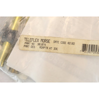 301074 Teleflex Morse Remote Control Cable Adapter Kit NEW OLD STOCK