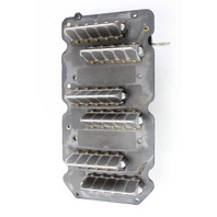43517A6 75953 Mercury 1990-1991 Adaptor Plate W/ Reeds 135 150 175 200 HP V6