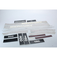 New Old Stock Mercury Mariner 1991 - 1995 Decal Set Red Black 150 200 XRI