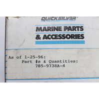 ✨NEW✨ OEM Mercury Quicksilver 1991 Starboard Piston 135 150 175 200 HP