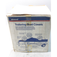 ATTWOOD 17688 UNIVERSAL 22' Euro Style V-Hulls OUTBOARD TRAILERING BOAT COVER