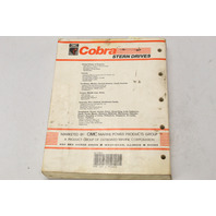 OMC Cobra Stern Drive 1991 RGD Service Manual 4 6 8 cylinder 507953