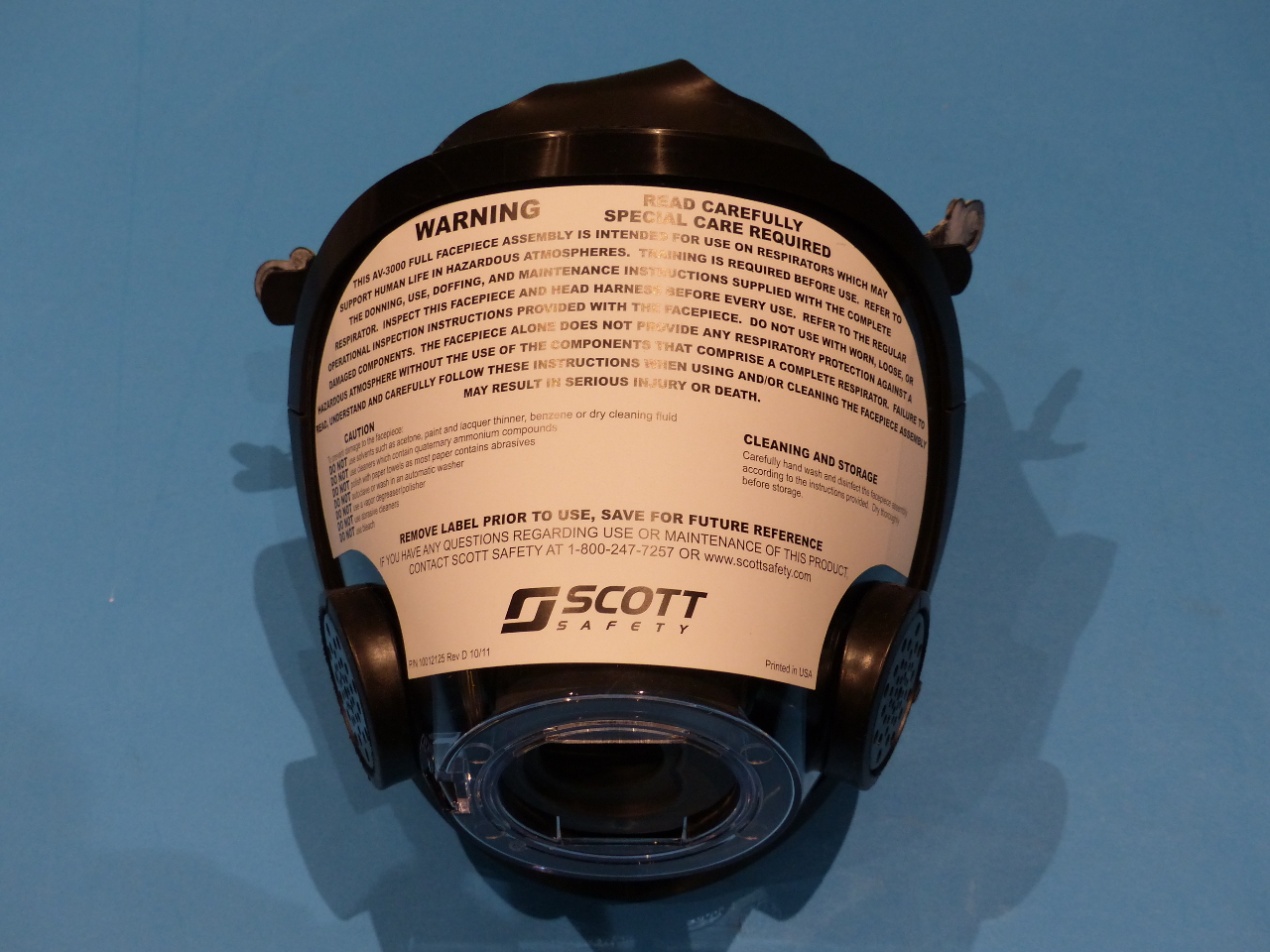 SCOTT SAFETY AV3000 80577582 SURESEAL FULL FACE RESPIRATOR MEDIUM