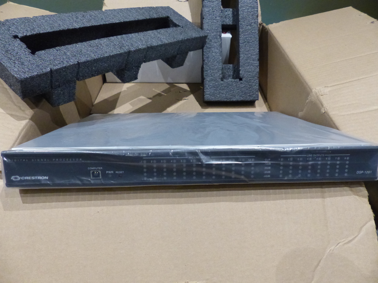 CRESTRON DSP1281 6506918 DIGITAL SIGNAL PROCESSOR WITH DANTE MDG