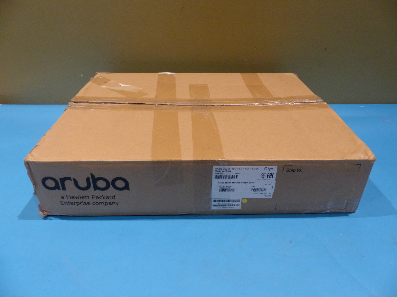HPE ARUBA 2930F JL262A SWITCH | MDG Sales, LLC