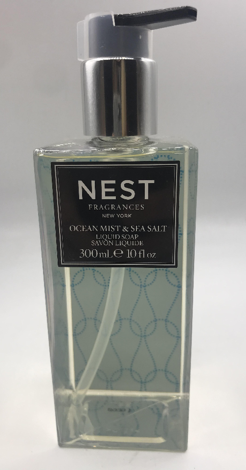 NEST FRAGRANCES NEW YORK OCEAN MIST AND SEA SALT LIQUID SOAP 300 ML. 10