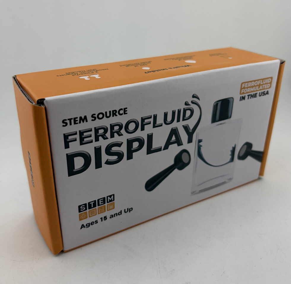 STEM SOURCE FERROFLUID MAGNETIC DISPLAY IN BOTTLE 50ML LIQUD 2ML FERROFLUID STEM