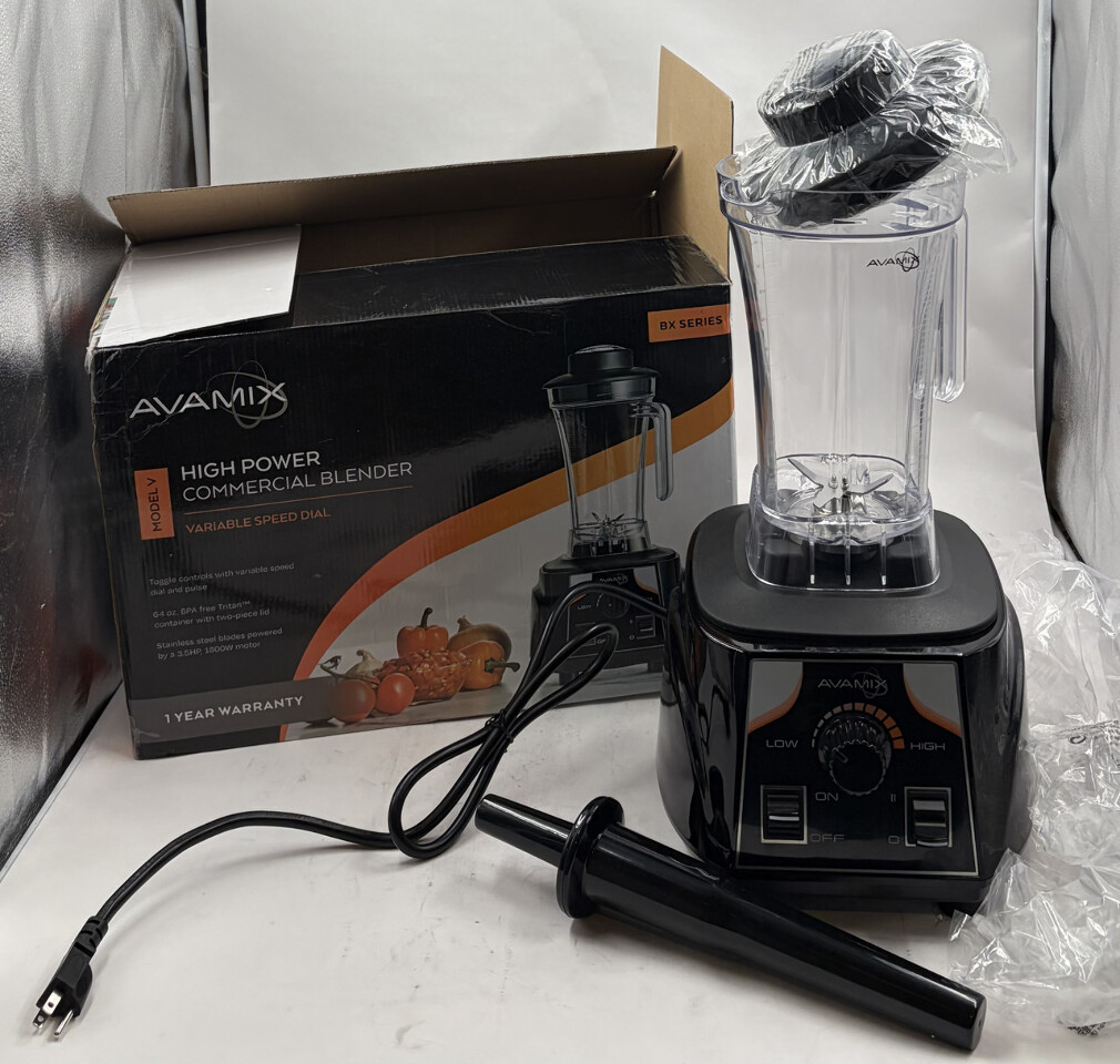 AVAMIX 928BX2000V 3.5HP BX MODEL V COMMERCIAL BLENDER 64OZ TRITAN CONTAINER 120V
