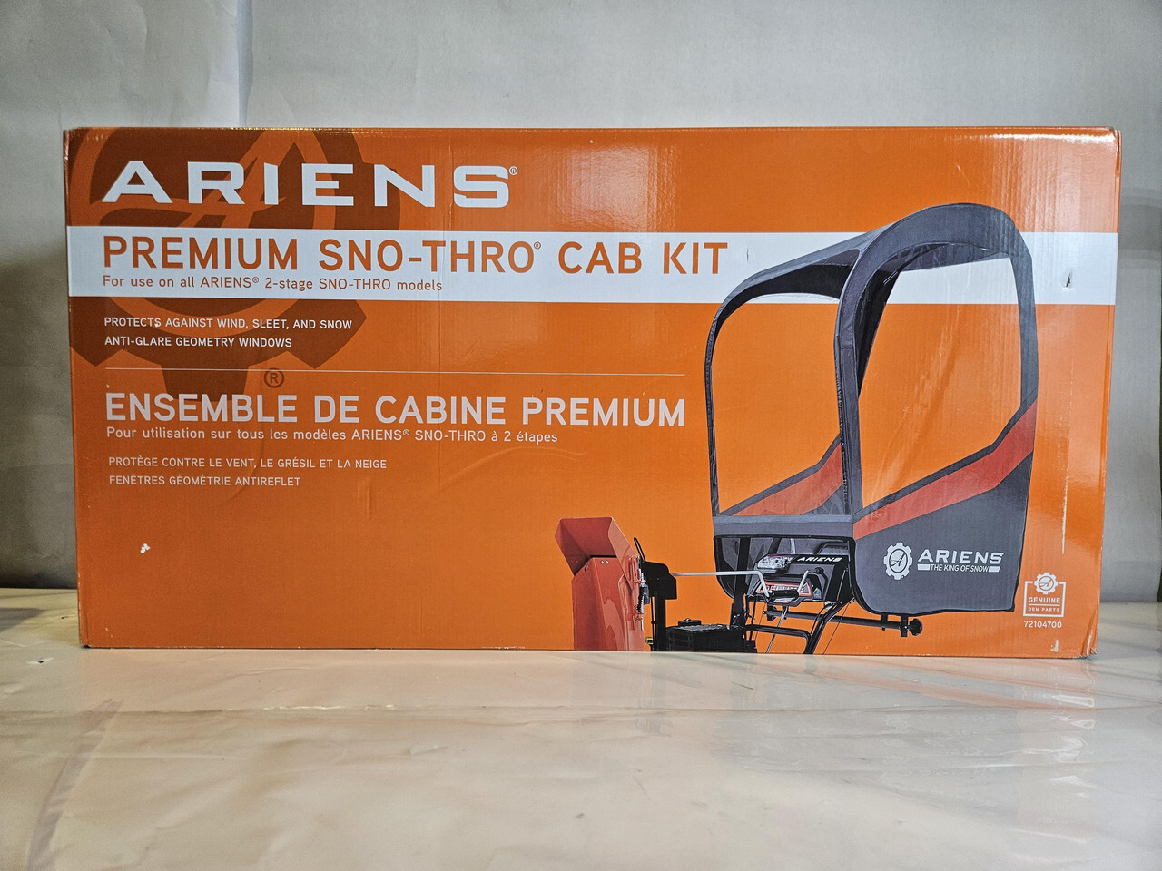 ARIENS 72104700 PREMIUM SNOW CAB ENCLOSURE KIT FOR 2-STAGE SNO-THRO SNOW BLOWERS