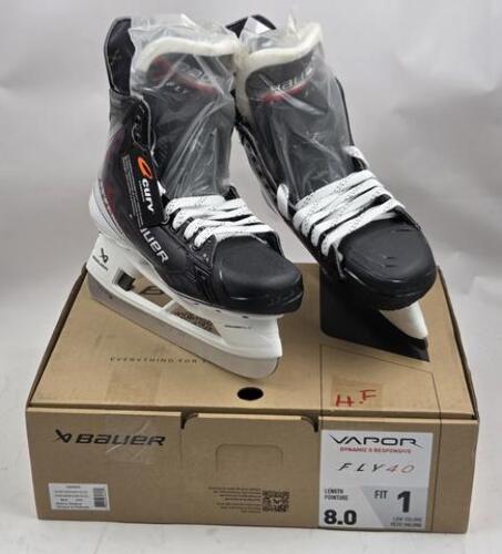 BAUER 1064926 VAPOR FLY40 ICE HOCKEY SKATE SENIOR US 8 EU 41 BLACK
