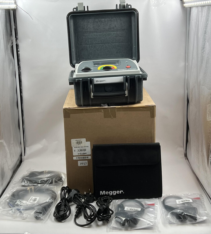 MEGGER DLRO10HD DIGITAL DIGI LOW RESISTANCE OHMETER 10A DLRO-10HD W/DH4-C 4WXR6