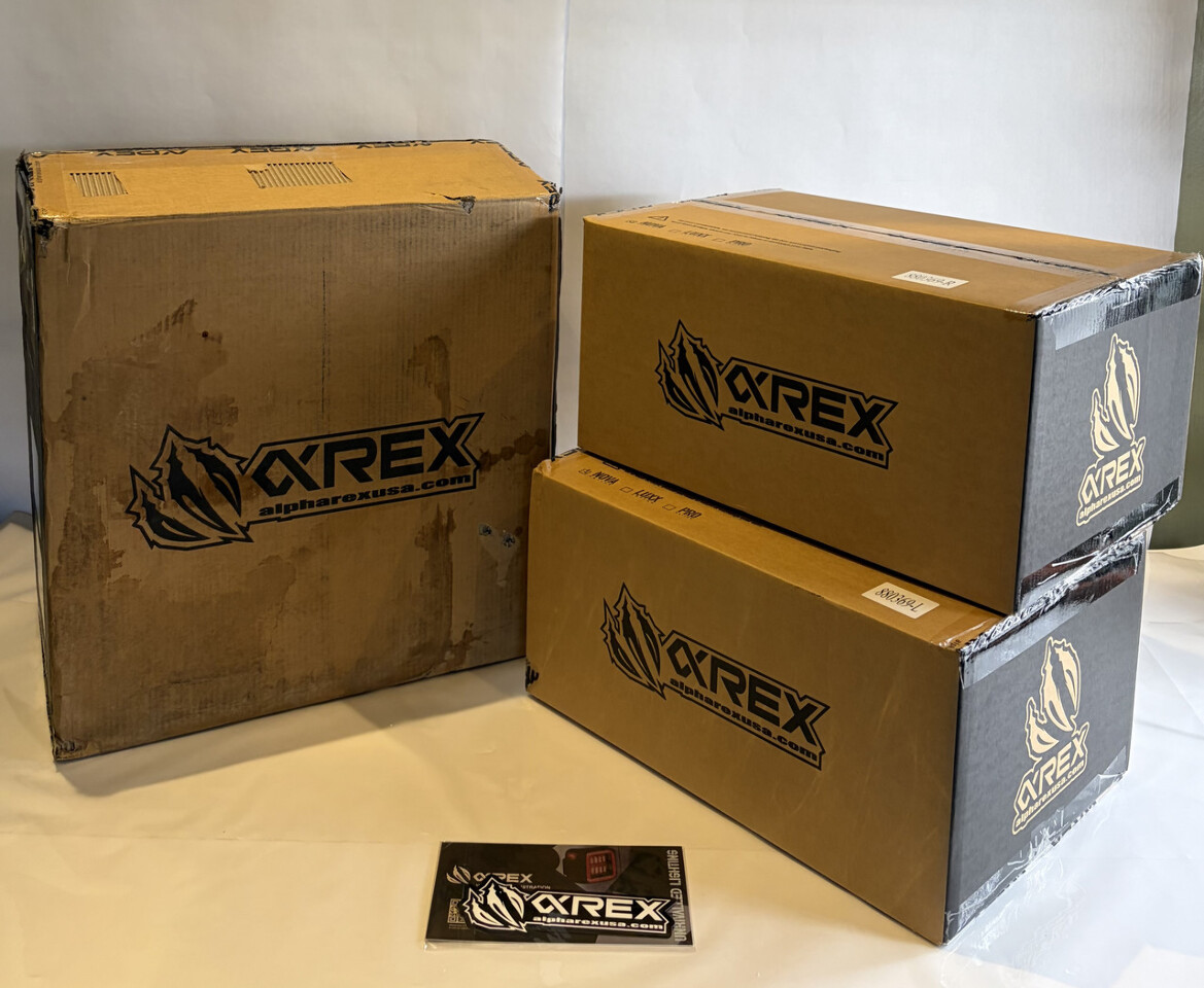 ALPHAREX AHL-T403-N-FLB TOYOTA 4RUNNER 03-09 NOVA LED HEADLIGHTS ALPHA-BLACK