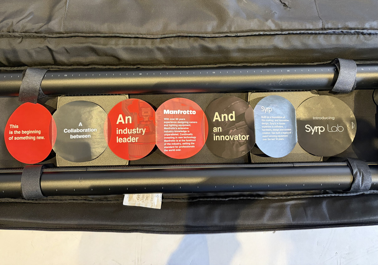 MANFROTTO SYRP MAGIC CARPET SHORT SLIDE LAB SYKIT-0018H 24"