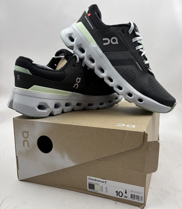 ON CLOUD RUNNING CLOUDRUNNER 2 3WE10132577 SHADOW/LIMA WOMENS US 10 EU 42