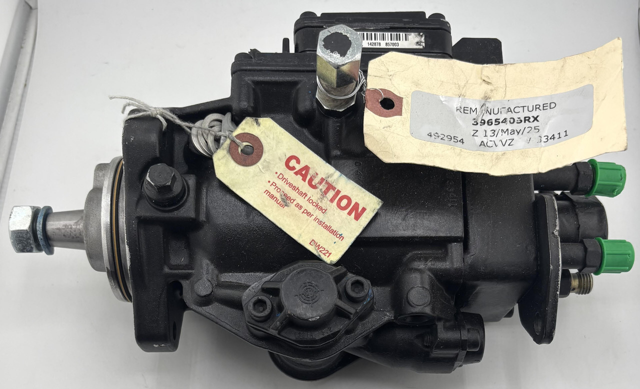 CUMMINS 3965402RX FUEL INJECTION PUMP 492954 PART REMAN