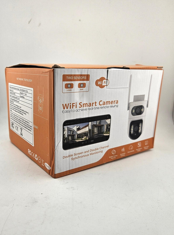 LOT OF 7 NETWORK TOPOLOGY CT213 WIFI SMART DUAL-LENS CAMERA 3MP