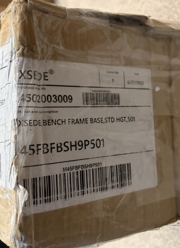 KIMBALL INTERNATIONAL XSEDE BENCH FRAME 79101509 ELECTRIC STANDUP DESK  BASE