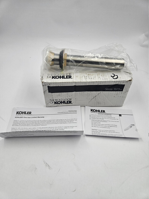 KOHLER 33151-2MB CLICKER DRAIN WITHOUT OVERFLOW VIBRANT BRUSHED MODERN BRASS