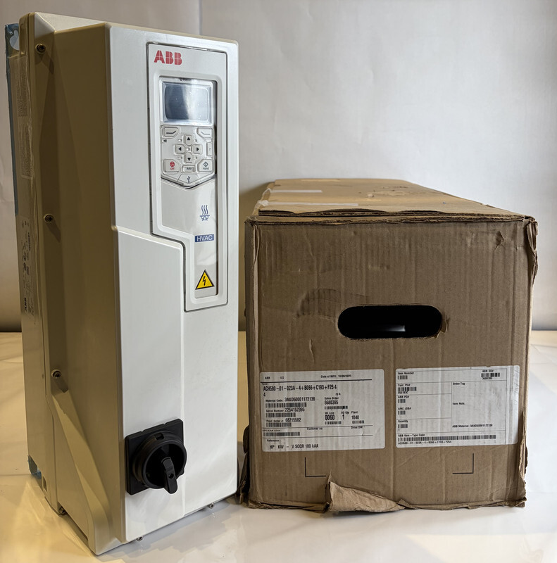 ABB ACH580-01-023A-4+B066+C193+F254 AC VARIALBLE FREQUENCY DRIVE 23HP 15AMP 480V