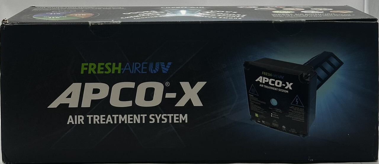 FRESH-AIRE APCO-X UV TUV-APCOX-DER3 WHOLE HOUSE AIR TREATMENT SYSTEM UV-C LAMP
