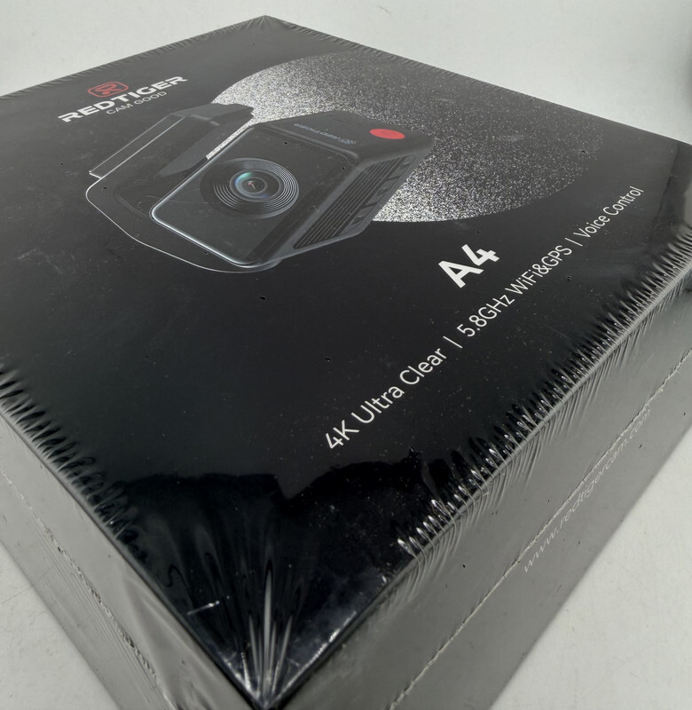 REDTIGER A4 DASH CAMERA 4K 5.8GHZ WIFI&GPS VOICE CONTROL SEALED