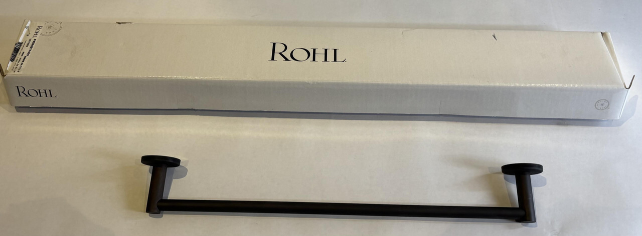 ROHL LO1/18CB LOMBARDIA SHOWER TOWEL RACK TUSCAN BRASS