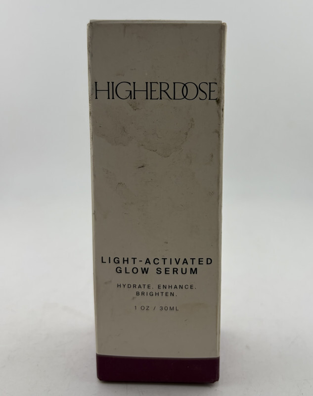 HIGHERDOSE LIGHT-ACTIVATED GLOW SERUM RED LIGHT FACE MASK SERUM 1OZ NEW