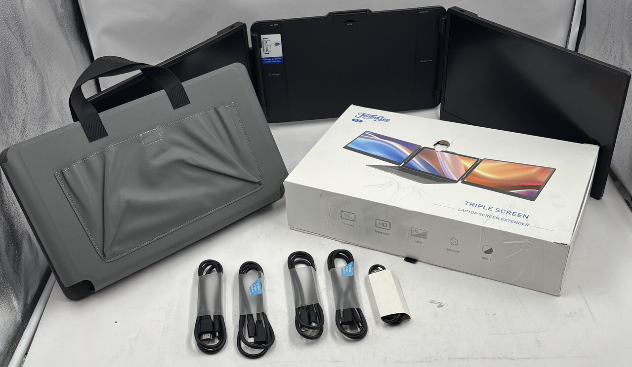 TEAMGEE S2 LAPTOP TRIPLE SCREEN LAPTOP SCREEN EXTENDER 14" 16HZ 1920X1080P