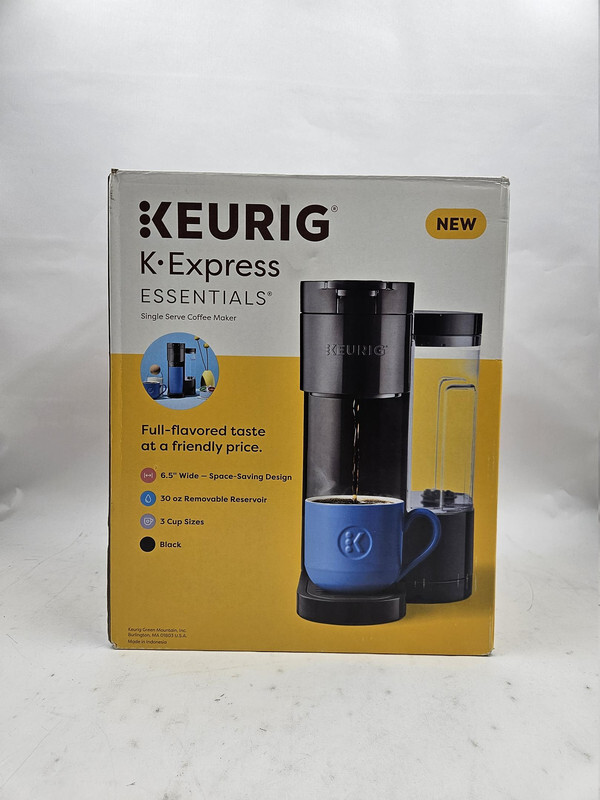 KEURIG K49 K-EXPRESS ESSENTIALS SINGLE SERVE COFFEE MAKER BLACK