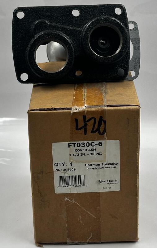 BELL & GOSSET STEAM TRAP COVER ASSEMBLY FT030C-6 405609 1 1/2" 30PSI
