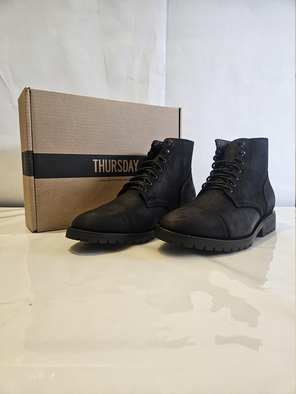 THURSDAY BTOLCAP11E STORMKING CAPTAIN BOOT BLACK MATTE US 11 EEE
