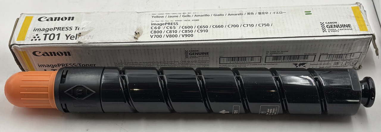 CANON IMAGEPRESS TONER T01 YELLOW TONER CARTRIDGE