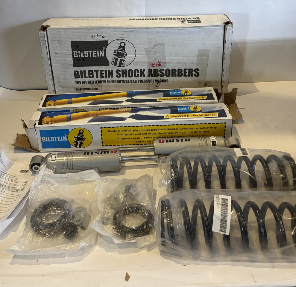GENUINE BILSTEIN SHOCK ABSORBERS 54401FXSUF NISSAN NISMO FRONT XT SUSPENSION KIT