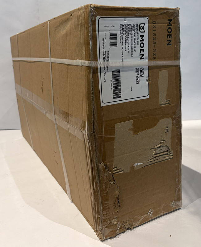 MOEN GS20264 2000 SERIES STAINLESS STEEL DUAL SINK 20 GAUGE 7" DEEP 33" X 19"