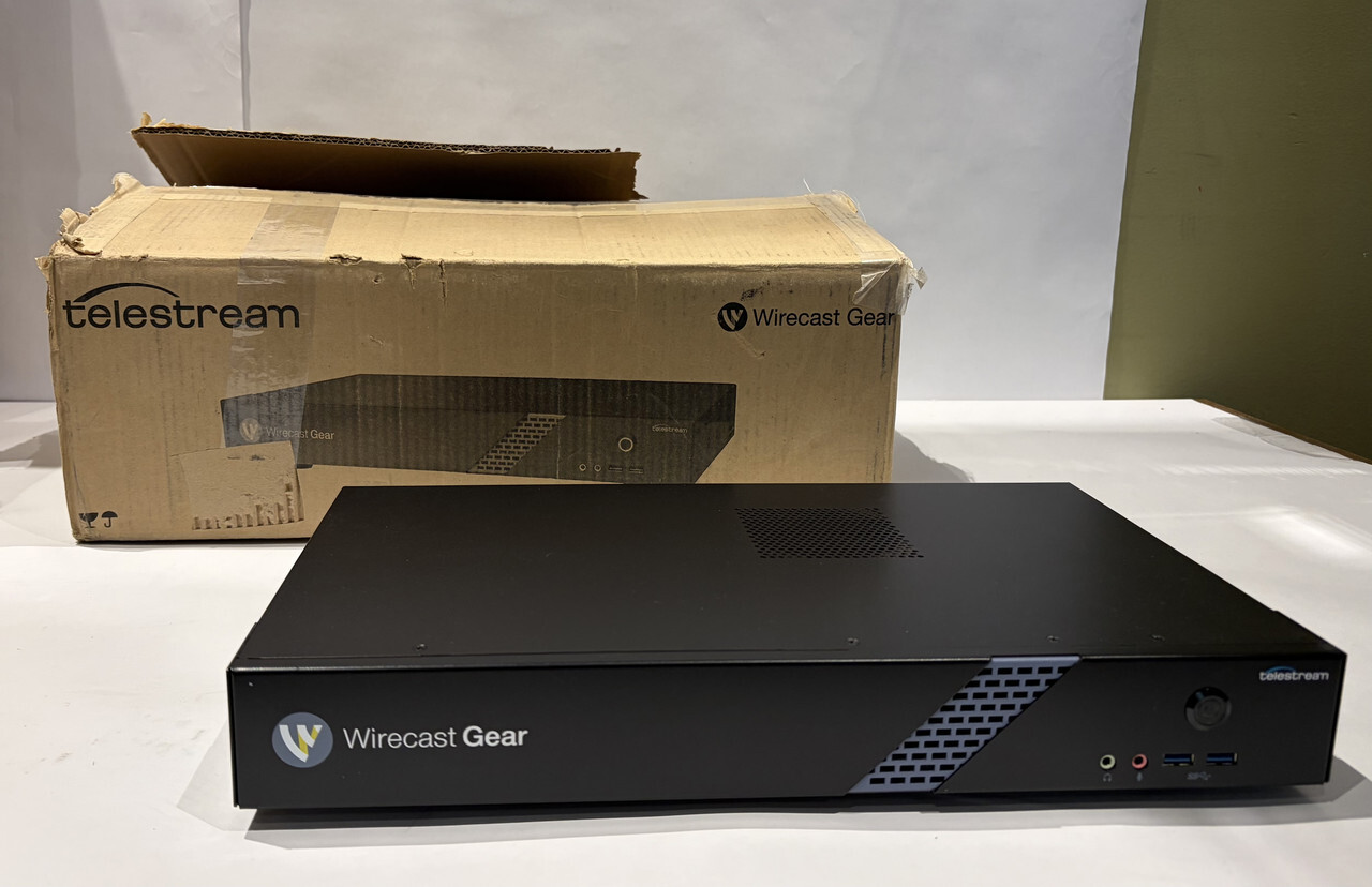 TELESTREAM WIRECAST GEAR	MODEL 210 PROFESSIONAL VIDEO STREAMING SYSTEM