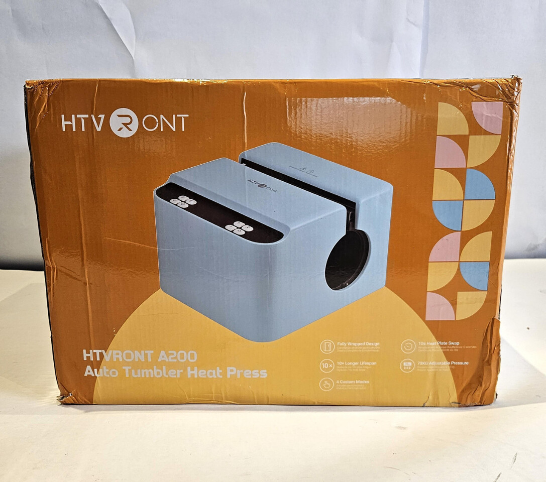 HTVRONT A200 AUTO TUMBLER HEAT PRESS BLUE
