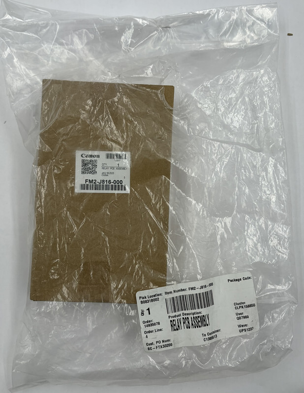 CANON FM2-J816-000 RELAY PCB ASSEMBLY