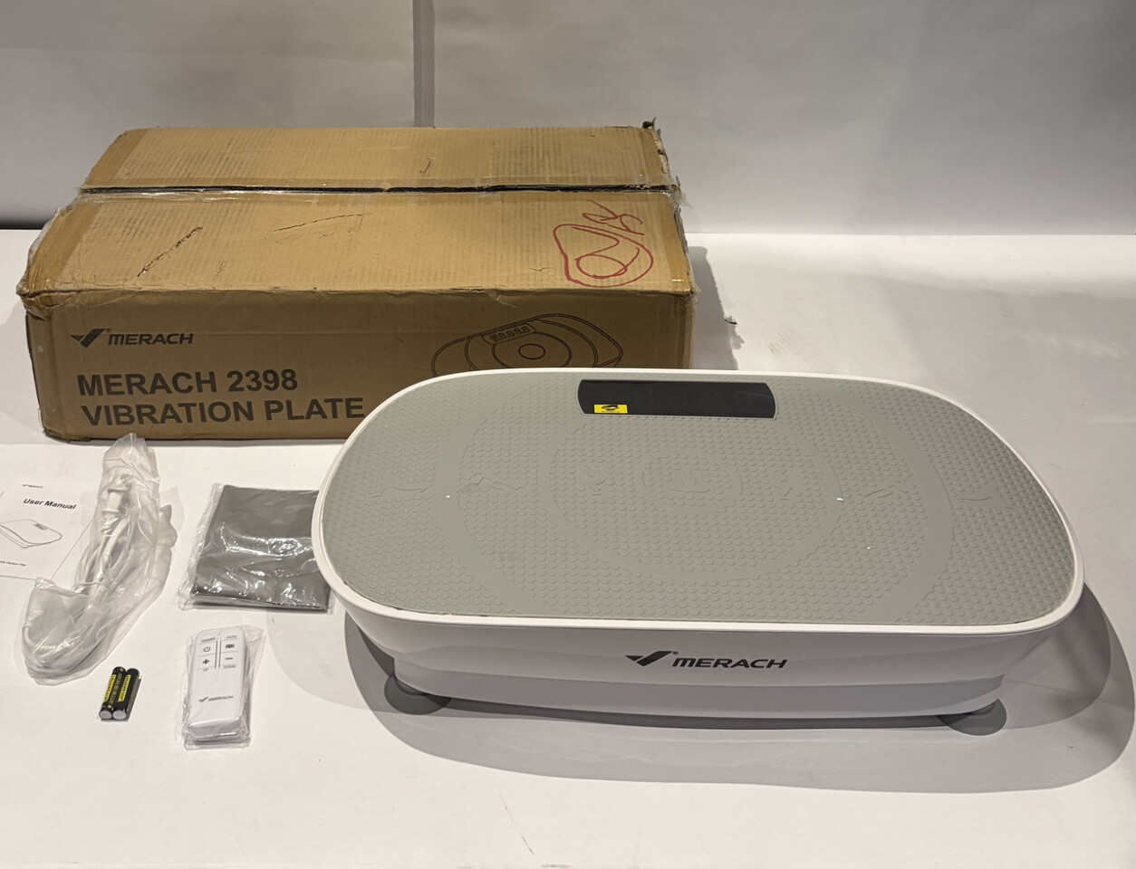 MERACH 2398 VIBRATION PLATE COLOR GREY