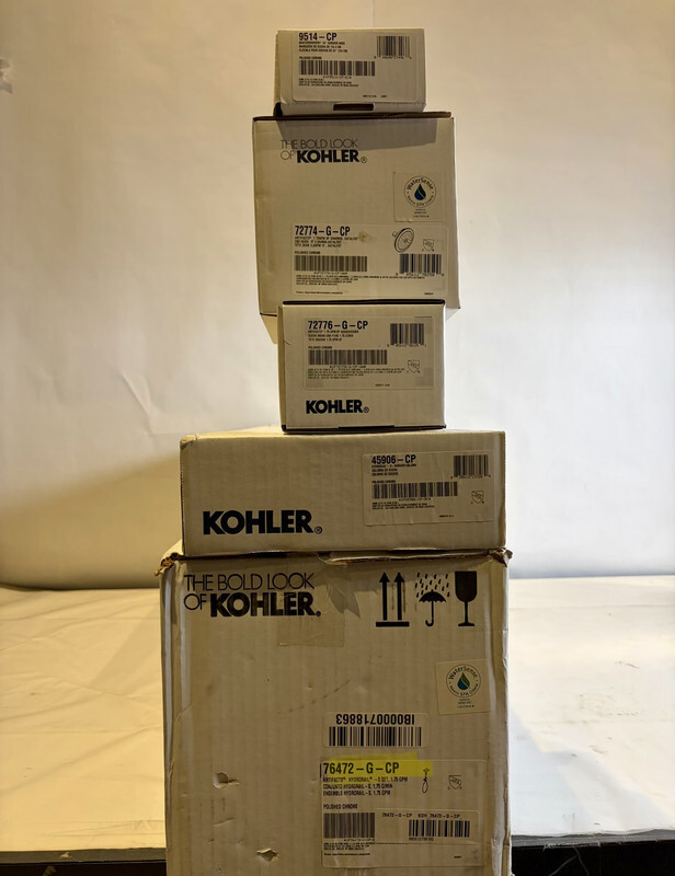 KOHLER ARTIFACTS HYDRORAIL 1.75 GPM SINGLE FUNCTION SHOWERHEAD 76472-G-CP