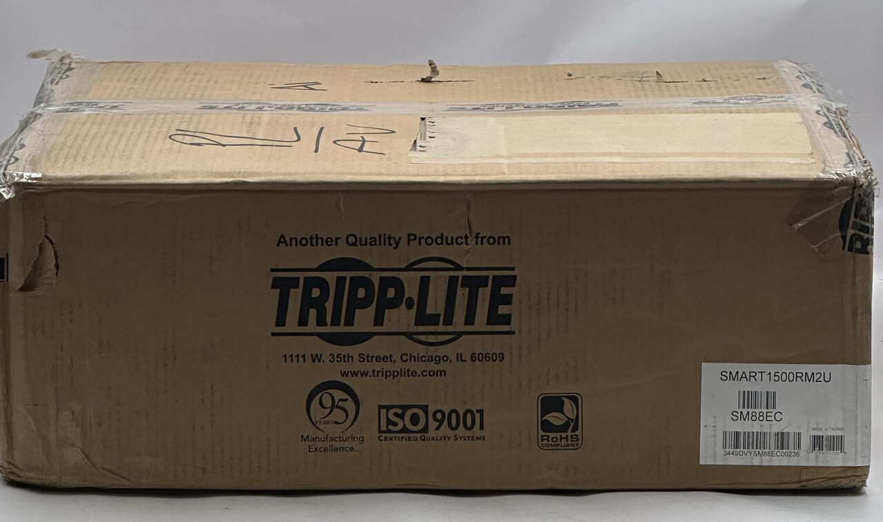 TRPP-LITE SMART1500RM2U SM88EC UPS BATTERY BACKUP