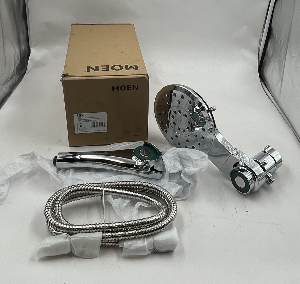 MOEN VERSO 220C3 CHROME RAINSHOWER HANDSHOWER COMBO PACK