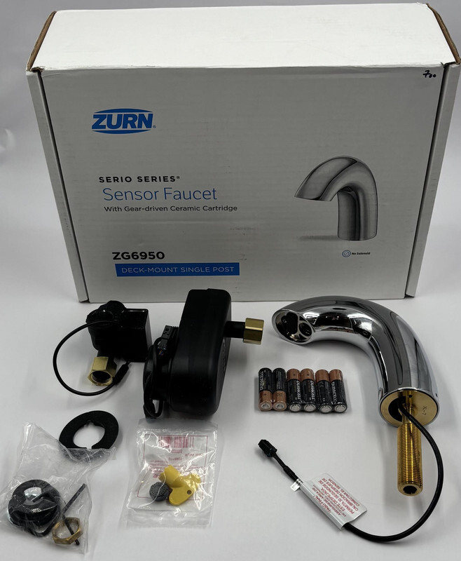 ZURN SERIO SERIES ZG6950 DECK-MOUNT SINGLE POST SENSOR FAUCET
