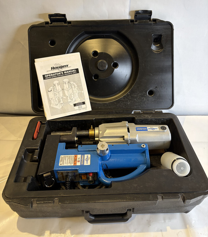 HOUGEN HMD920 PORTABLE MAGNETIC DRILL DEPTH OF CUT THREE INCHES