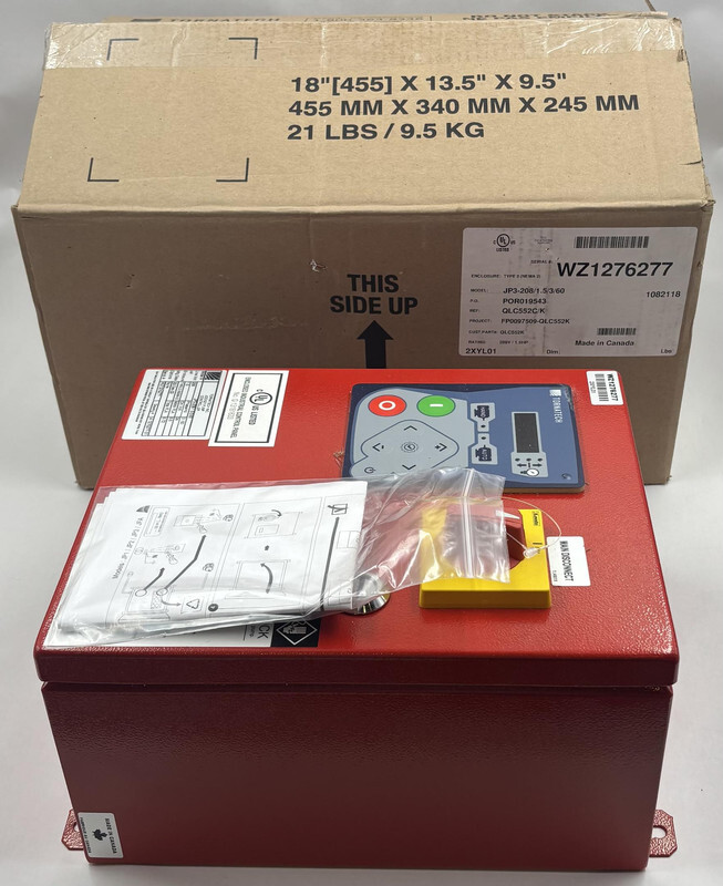 TORNATECH JP3-208/1.5/3/60 POR019543 JOCKEY PUMP CONTROLLER