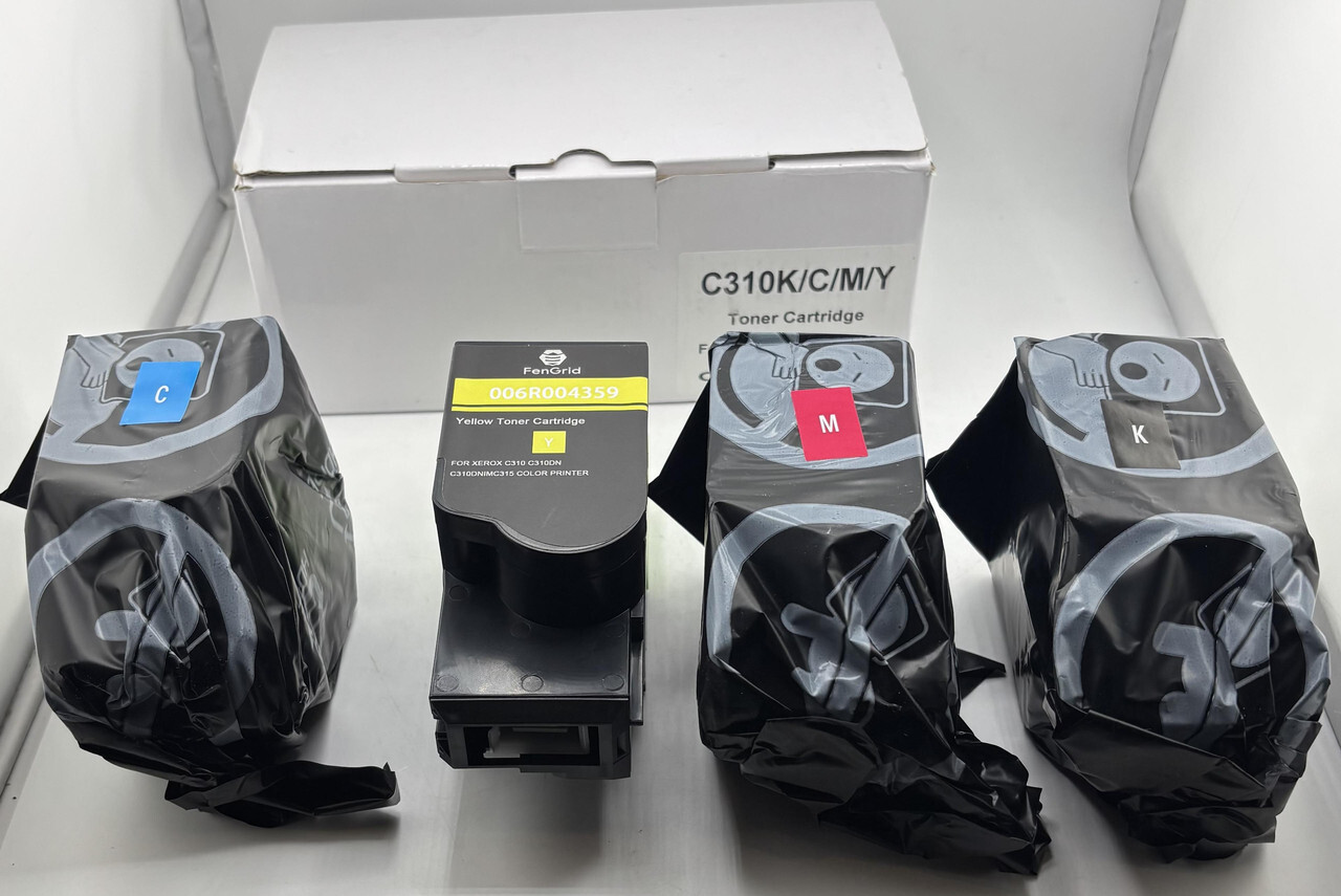C310K/C/M/Y REPLACEMENT TONER CARTRIDGES FOR C310/315 PRINTING