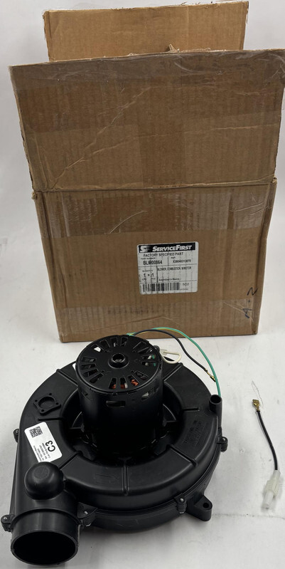 FASCO U21B BLW00864 115V 60HZ CLASS B FURNACE DRAFT INDUCER BLOWER