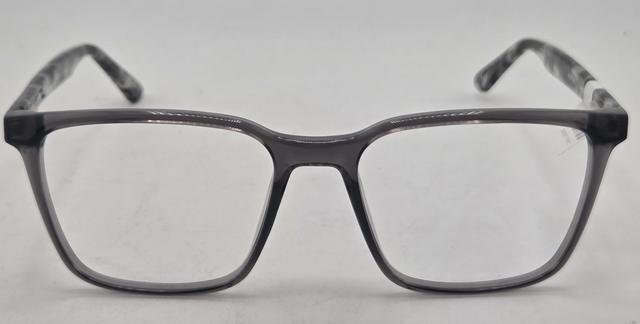 CASINO DEVON BY I-DEALOPTICS CHARCOAL UNISEX EYEGLASSES FRAME 53-17-140