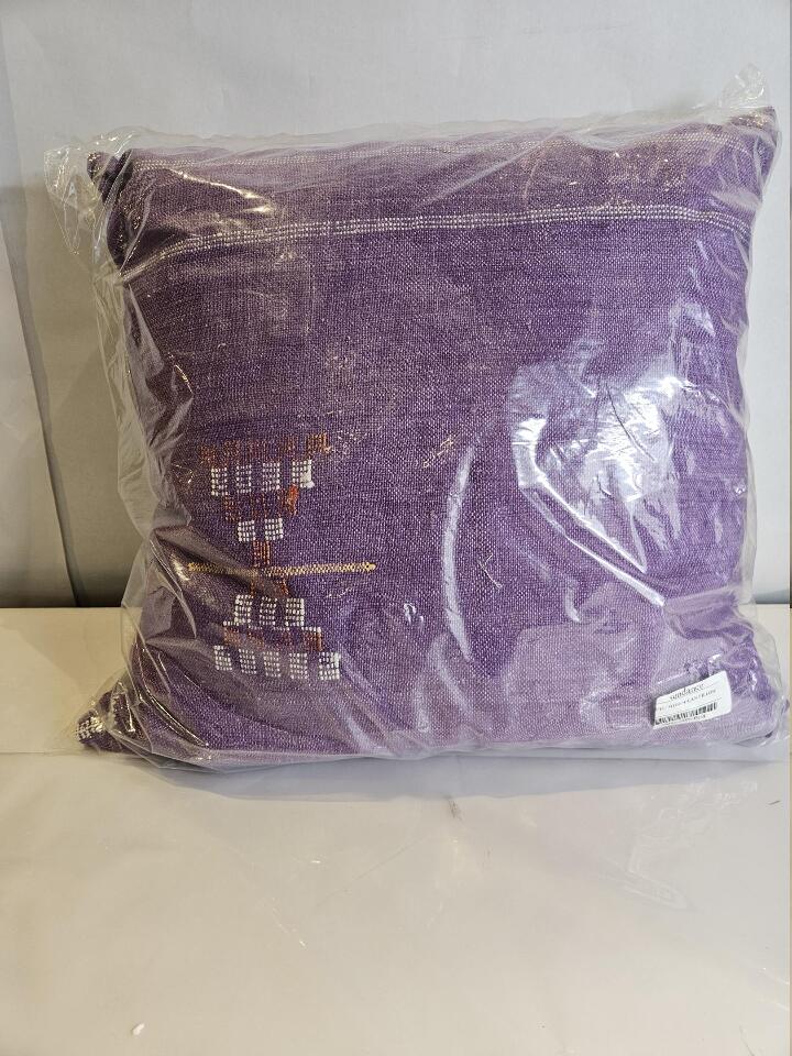 SUNDANCE 79861-221IN-PUR VTG MOROCCAN PILLOW PURPLE