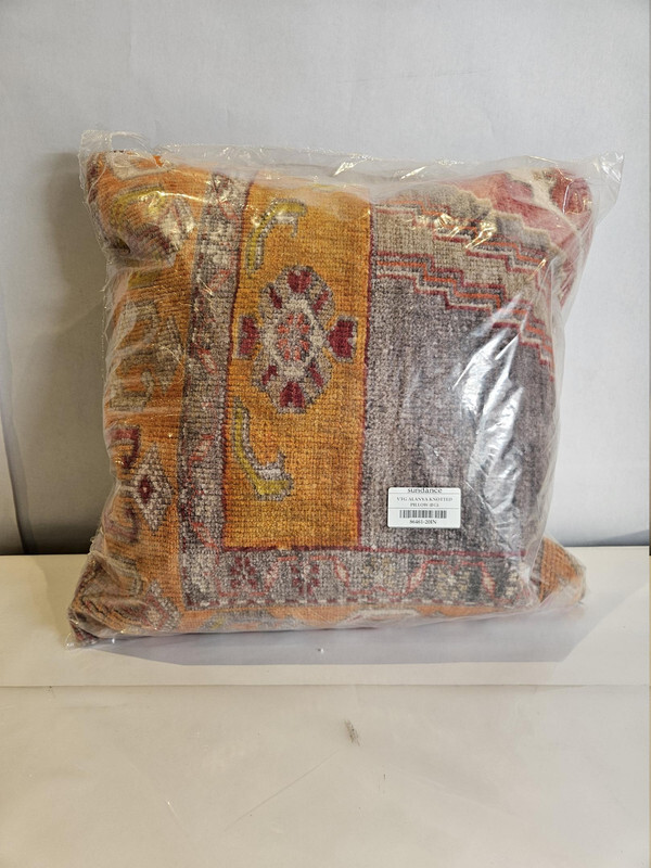 SUNDANCE 86461-20IN VTG VINTAGE ALANYA KNOTTED PILLOW (FG) YELLOW