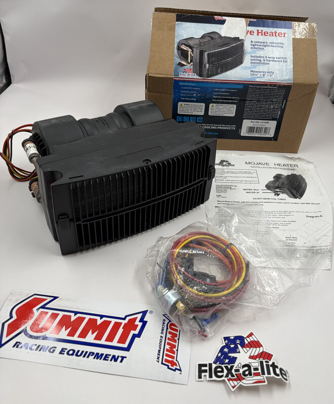 FLEX-A-LITE MOJAVE HEATER UNIT HOTRODS FOR TRUCKS AND CARE 117306 10.12X9.5"
